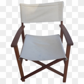 Mahogany Coloured Wooden "director"s Chair"  Src="https - Table, HD Png Download - directors chair png